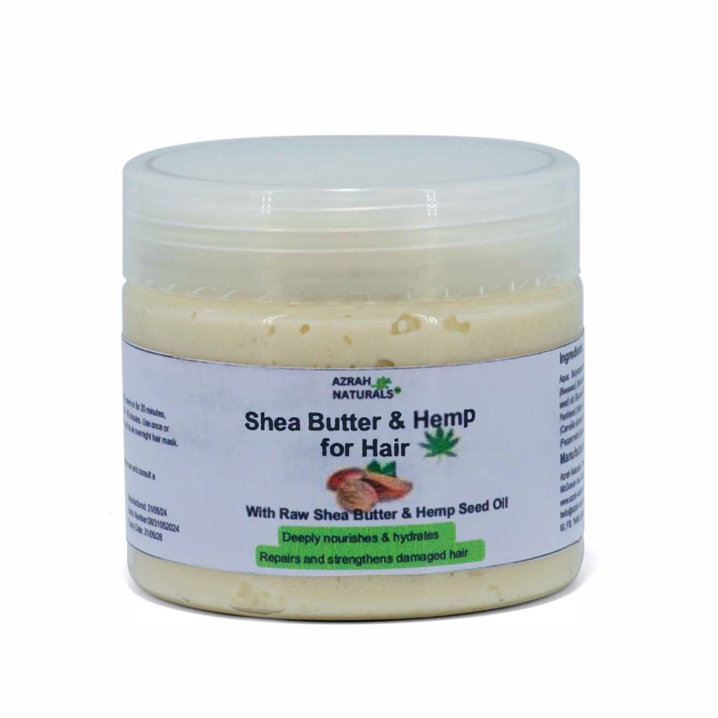 Shea butter and Hemp for Hair